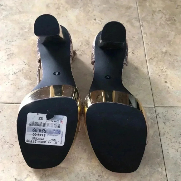 Michael Michael Kors Snake Printed Sandals - Heels - Picture 10 of 12